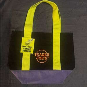 Trader Joe's Mini Canvas Tote Bag